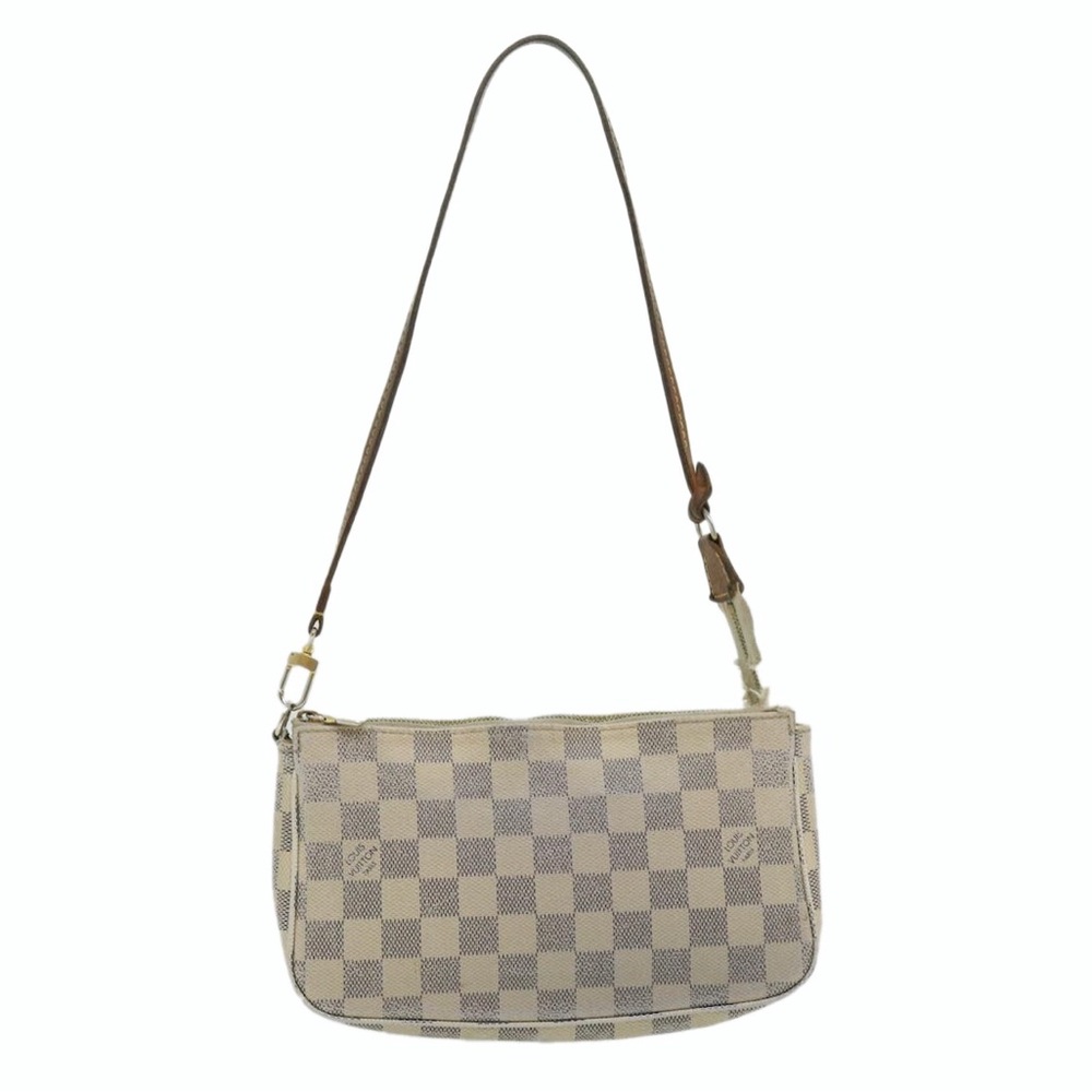 LOUIS VUITTON Damier Azur Pochette
Accessoires Pouch N51986 LV Auth rd2953